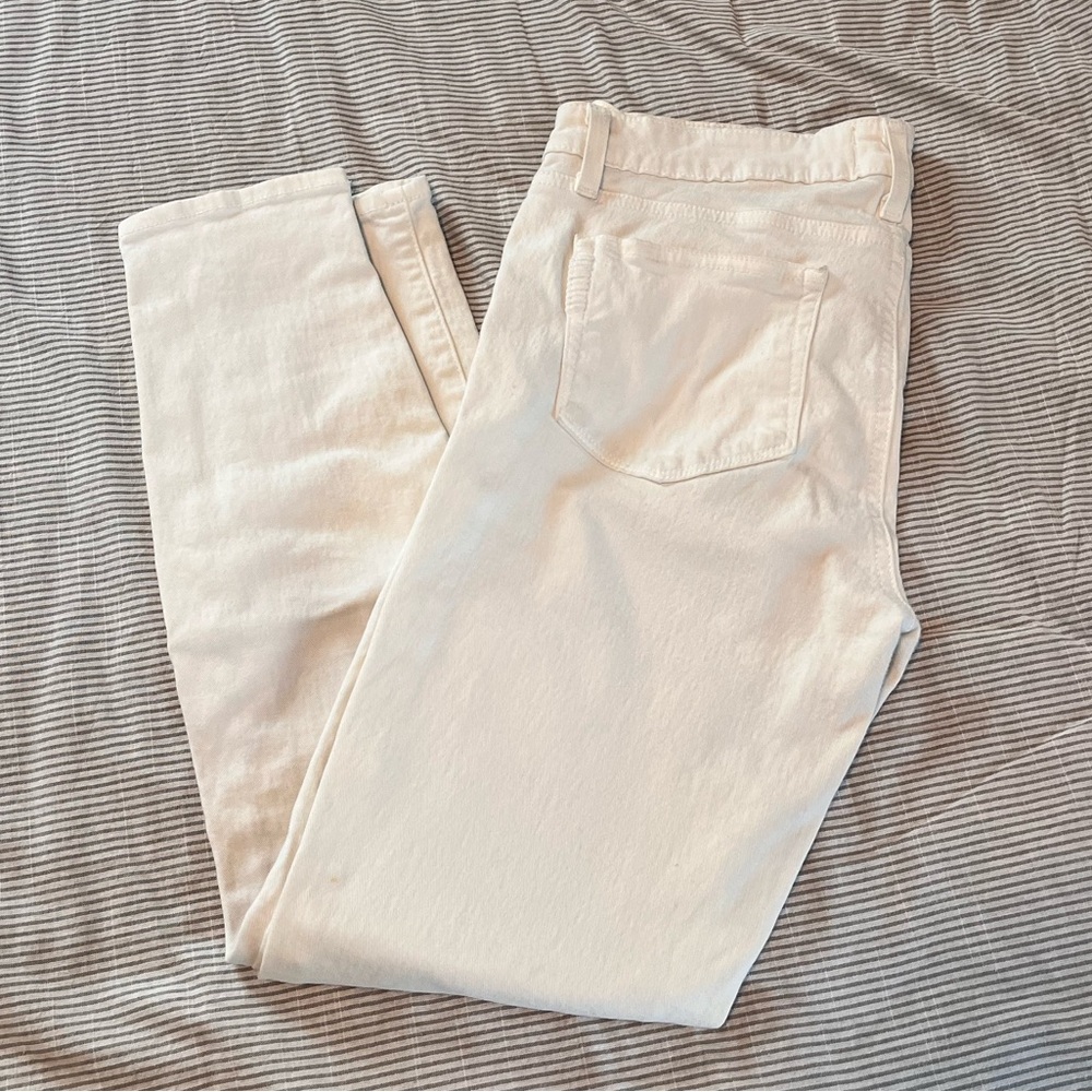 Paige Verdugo Skinny Jeans in Optic White